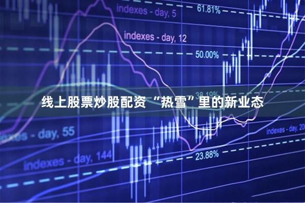 线上股票炒股配资 “热雪”里的新业态