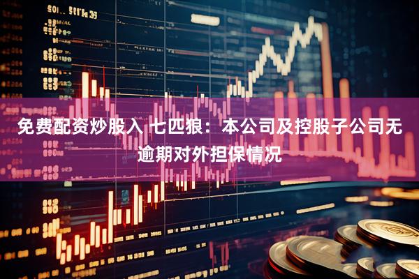 免费配资炒股入 七匹狼：本公司及控股子公司无逾期对外担保情况