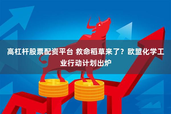 高杠杆股票配资平台 救命稻草来了？欧盟化学工业行动计划出炉